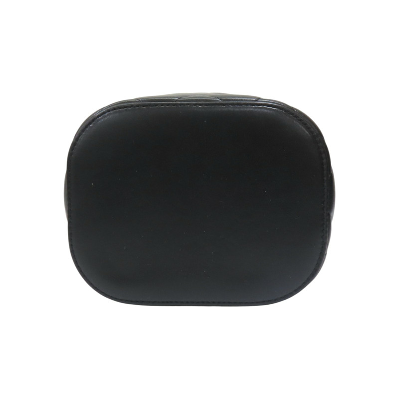 黑色 羊皮 菱格紋 Trendy cosmetic case 鍊帶 化妝包 肩背包【CHANEL 香奈兒】-3