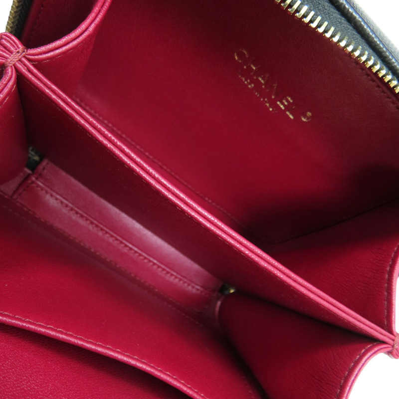 黑色 牛皮 CC Filigree Vanity 肩背包 A93342【CHANEL 香奈兒】 A93342-4