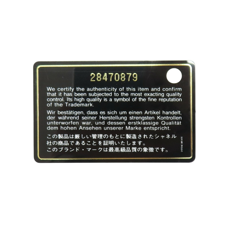 黑色 牛皮 CC Filigree Vanity 肩背包 A93342【CHANEL 香奈兒】 A93342-7