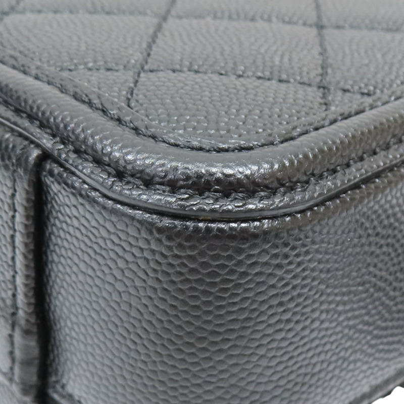 黑色 牛皮 CC Filigree Vanity 肩背包 A93342【CHANEL 香奈兒】 A93342-9