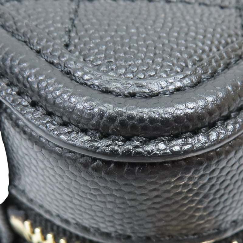 黑色 牛皮 CC Filigree Vanity 肩背包 A93342【CHANEL 香奈兒】 A93342-11