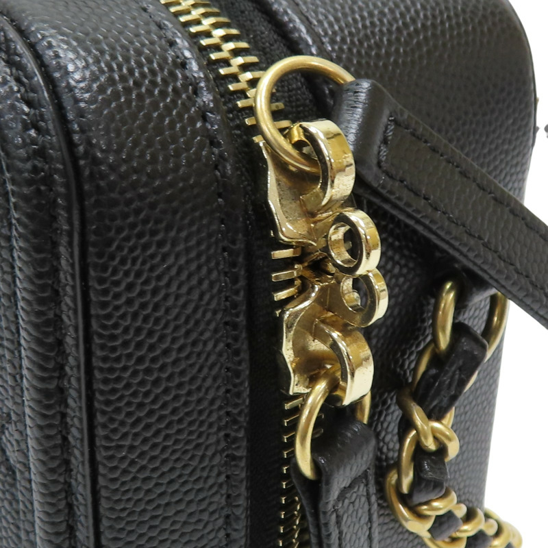 黑色 牛皮 CC Filigree Vanity 肩背包 A93342【CHANEL 香奈兒】 A93342-14