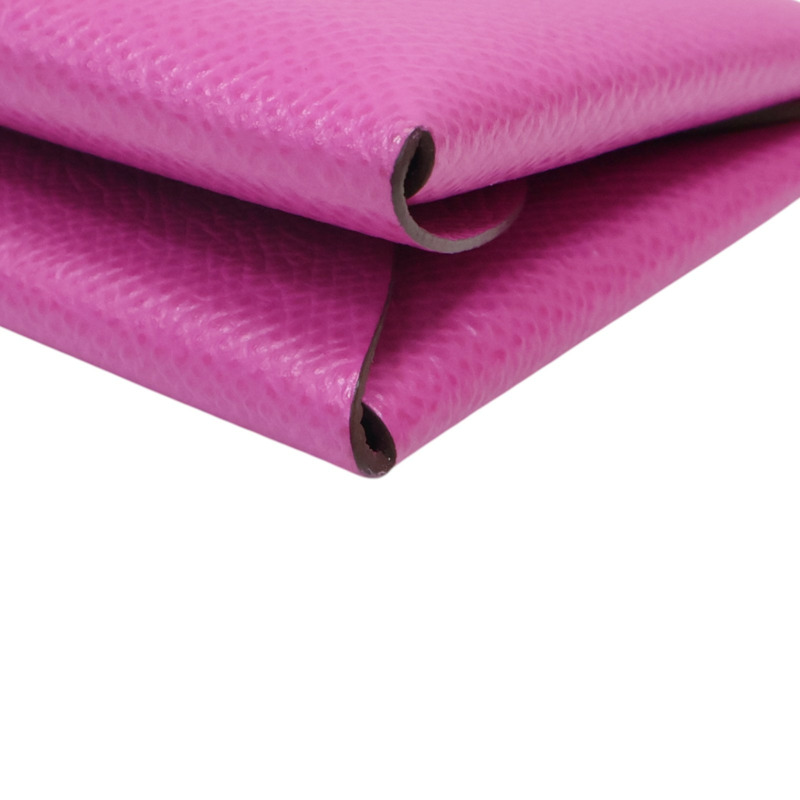 粉色牛皮 Calvi Duo 卡夾 名片夾 B刻【HERMES 愛馬仕】-10