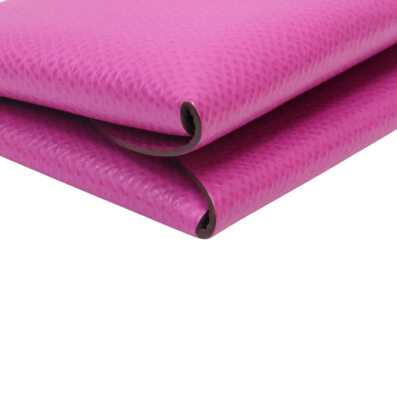 粉色牛皮 Calvi Duo 卡夾 名片夾 B刻【HERMES 愛馬仕】-11