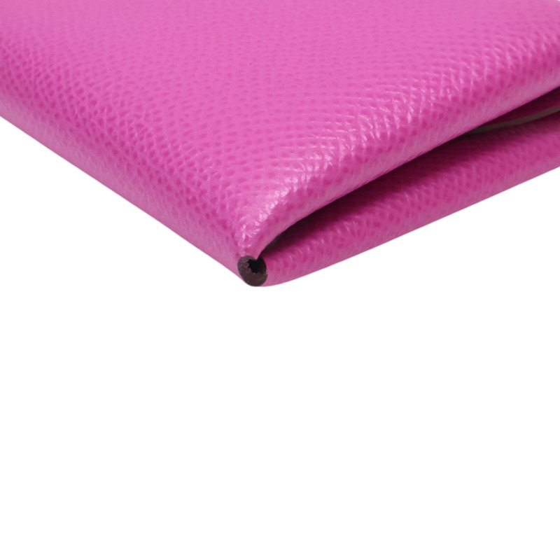 粉色牛皮 Calvi Duo 卡夾 名片夾 B刻【HERMES 愛馬仕】-12