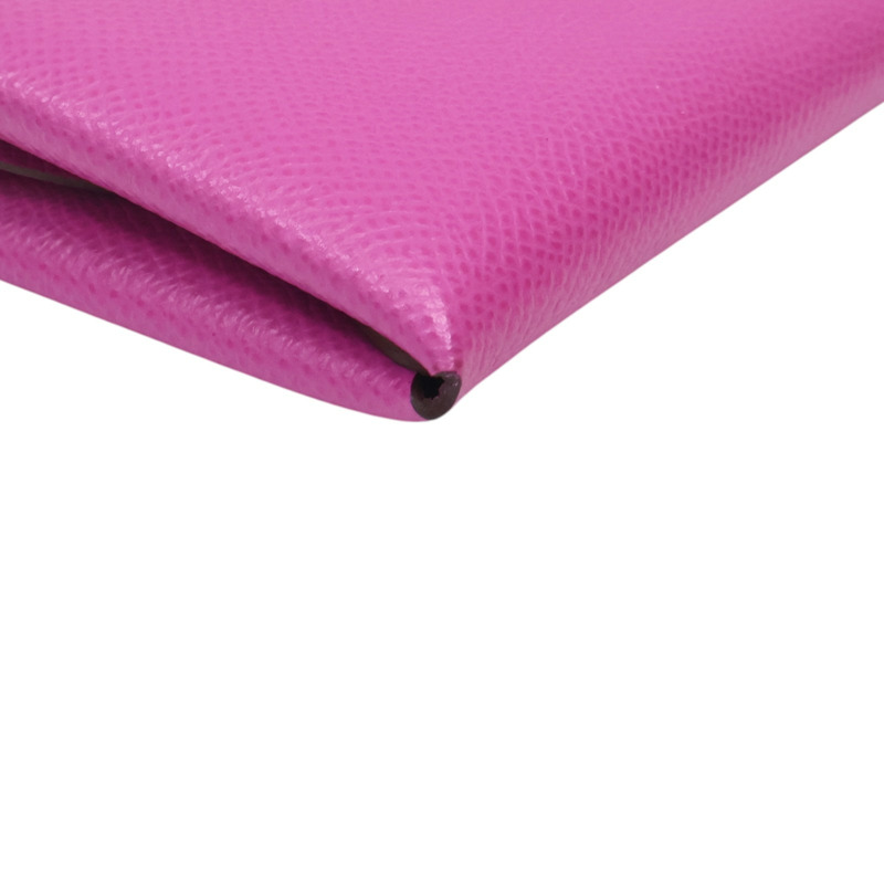 粉色牛皮 Calvi Duo 卡夾 名片夾 B刻【HERMES 愛馬仕】-13