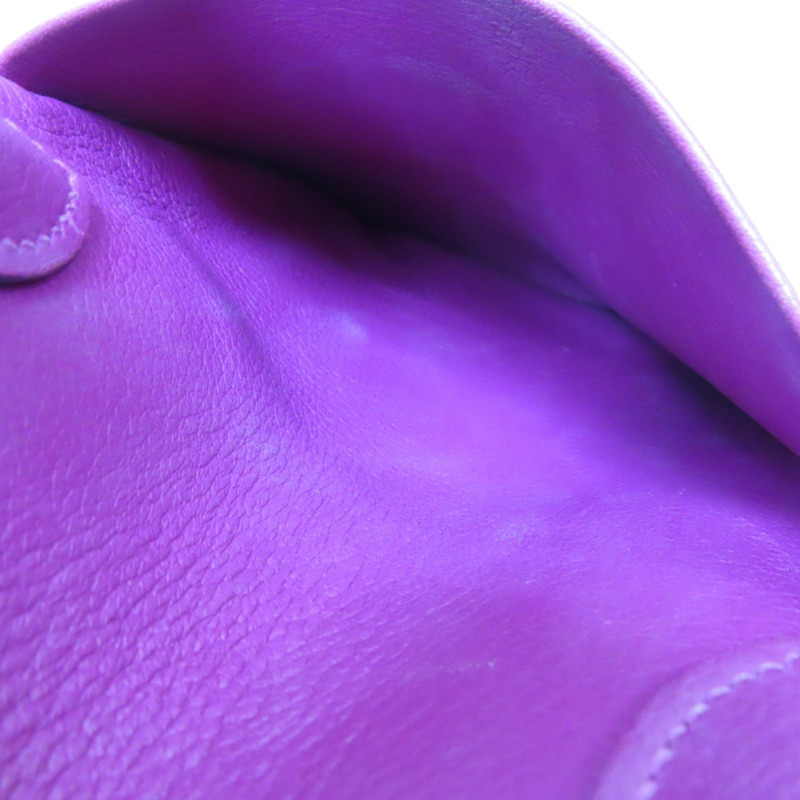 玉蘭粉 Evercolor牛皮 Lindy 30 肩背包 銀釦 A刻 (發霉)【HERMES 愛馬仕】-17