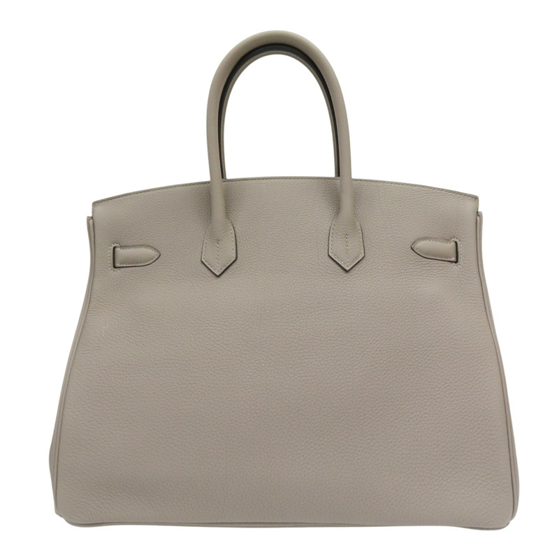 斑鳩灰 Togo牛皮 Birkin 35 柏金包 手提包 A刻 金扣【HERMES 愛馬仕】-1
