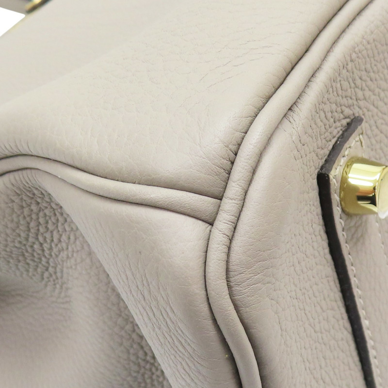 斑鳩灰 Togo牛皮 Birkin 35 柏金包 手提包 A刻 金扣【HERMES 愛馬仕】-9