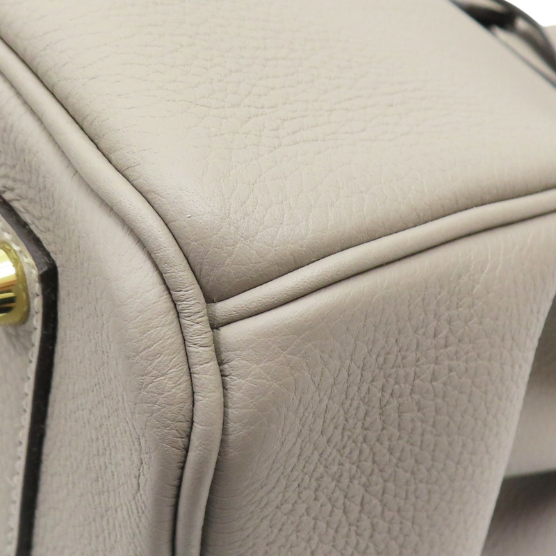 斑鳩灰 Togo牛皮 Birkin 35 柏金包 手提包 A刻 金扣【HERMES 愛馬仕】-10