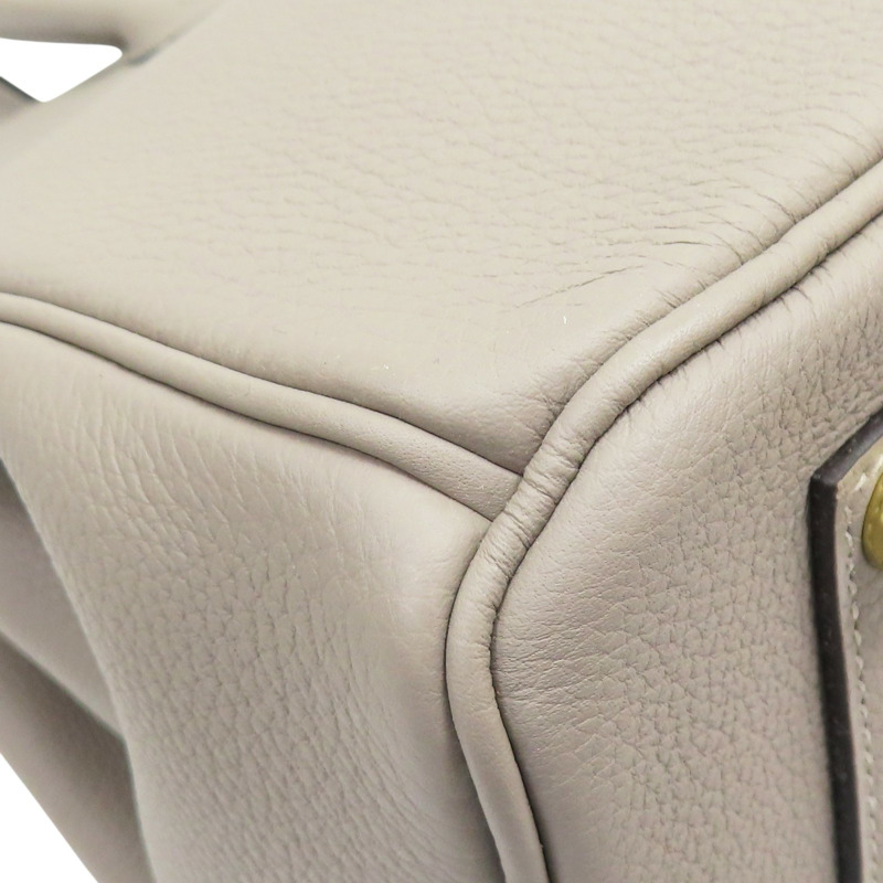 斑鳩灰 Togo牛皮 Birkin 35 柏金包 手提包 A刻 金扣【HERMES 愛馬仕】-11