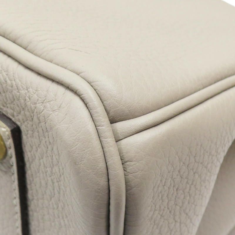 斑鳩灰 Togo牛皮 Birkin 35 柏金包 手提包 A刻 金扣【HERMES 愛馬仕】-12