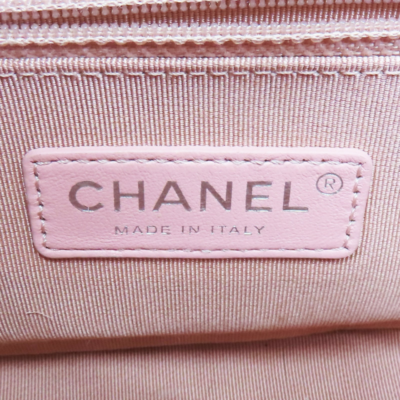 粉色牛皮 Gabrielle small 流浪包 肩背包【CHANEL 香奈兒】 A91810-5