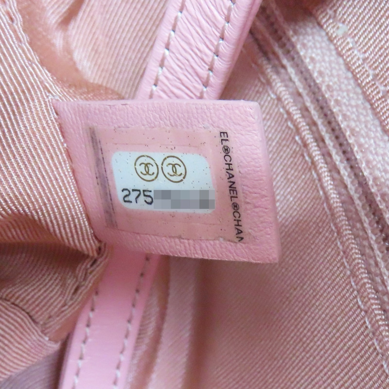 粉色牛皮 Gabrielle small 流浪包 肩背包【CHANEL 香奈兒】 A91810-6