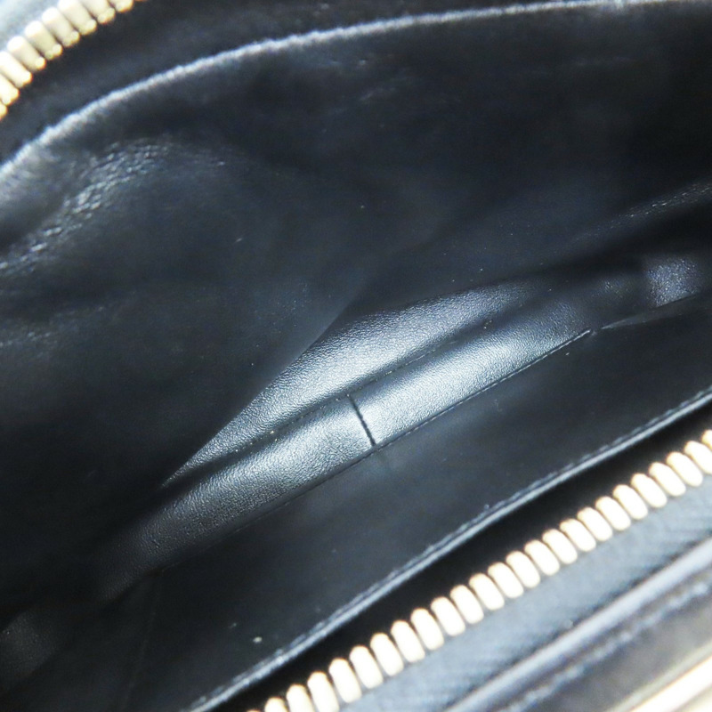 黑色 牛皮 鍊帶 肩背包 金釦【CHANEL 香奈兒】-5