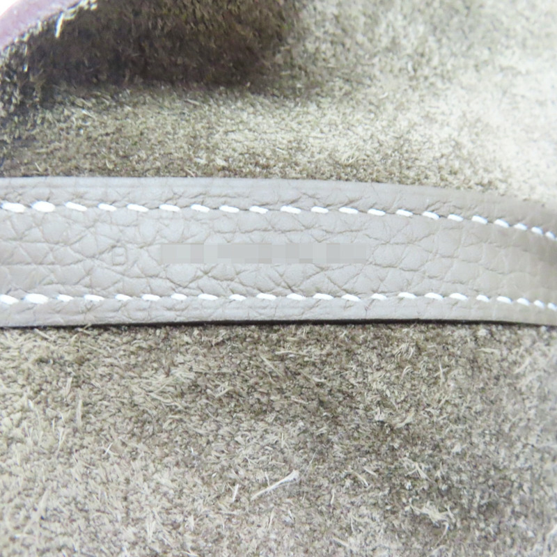 大象灰 TC牛皮 Picotin Lock 18 手提包 B刻 金扣【HERMES 愛馬仕】-6