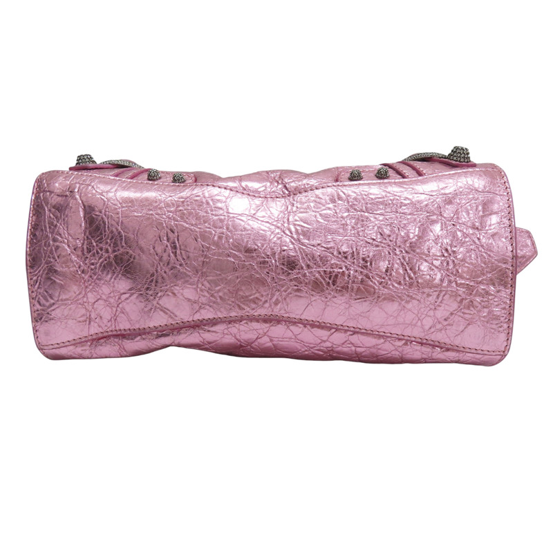 粉色 山羊皮 Neo Cagole 兩用包【BALENCIAGA 巴黎世家】 #700940-3