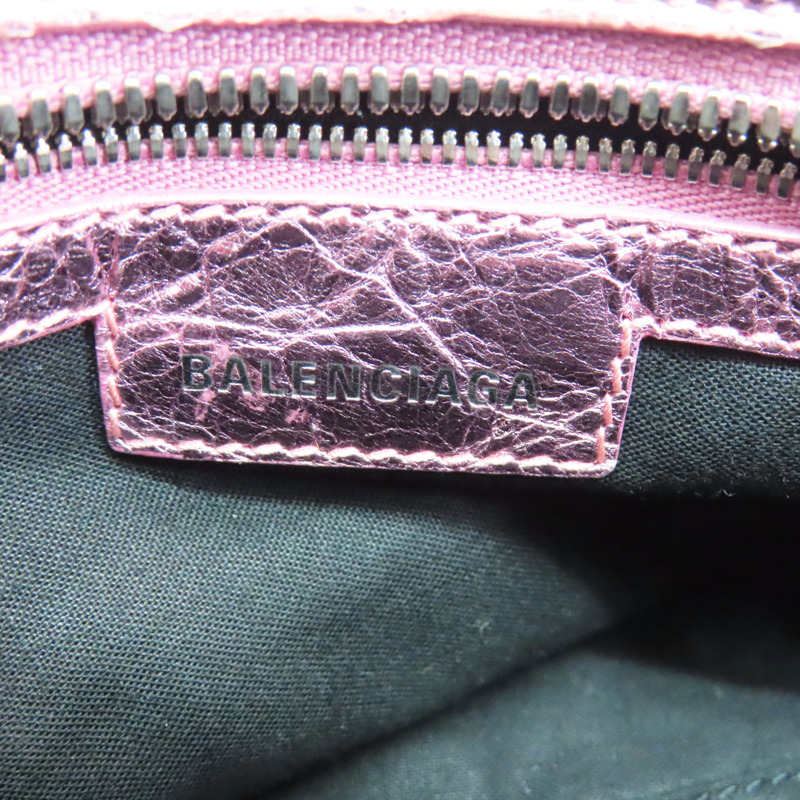 粉色 山羊皮 Neo Cagole 兩用包【BALENCIAGA 巴黎世家】 #700940-6