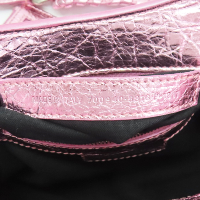 粉色 山羊皮 Neo Cagole 兩用包【BALENCIAGA 巴黎世家】 #700940-7