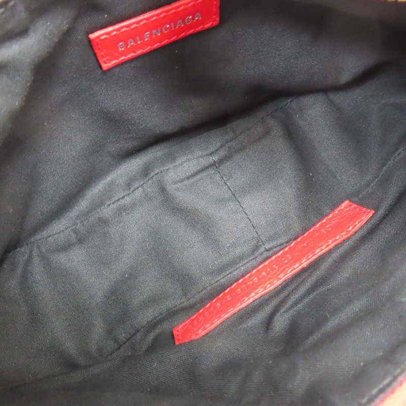 紅色 山羊皮 Le Cagole 肩背包【BALENCIAGA 巴黎世家】 #671309-4