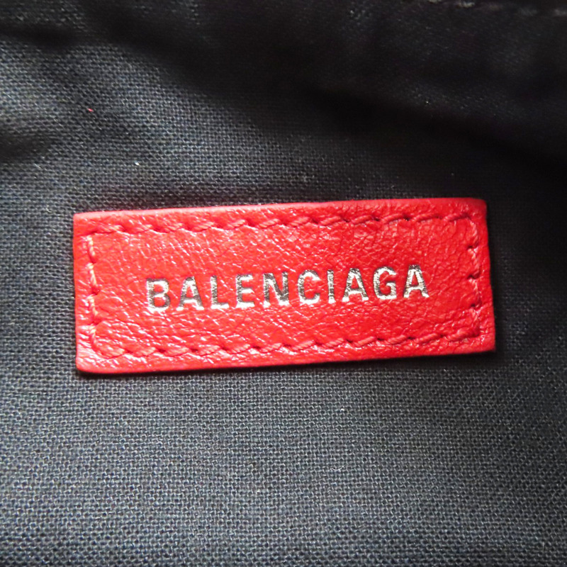 紅色 山羊皮 Le Cagole 肩背包【BALENCIAGA 巴黎世家】 #671309-5