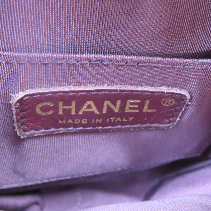 粉色 牛皮 圓餅 鍊帶 肩背包【CHANEL 香奈兒】 AS1898-5