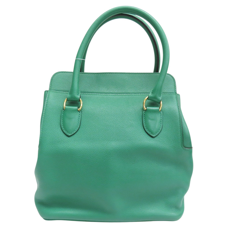 絲絨綠 Evercolor牛皮 Toolbox 20 兩用包 C刻【HERMES 愛馬仕】-1