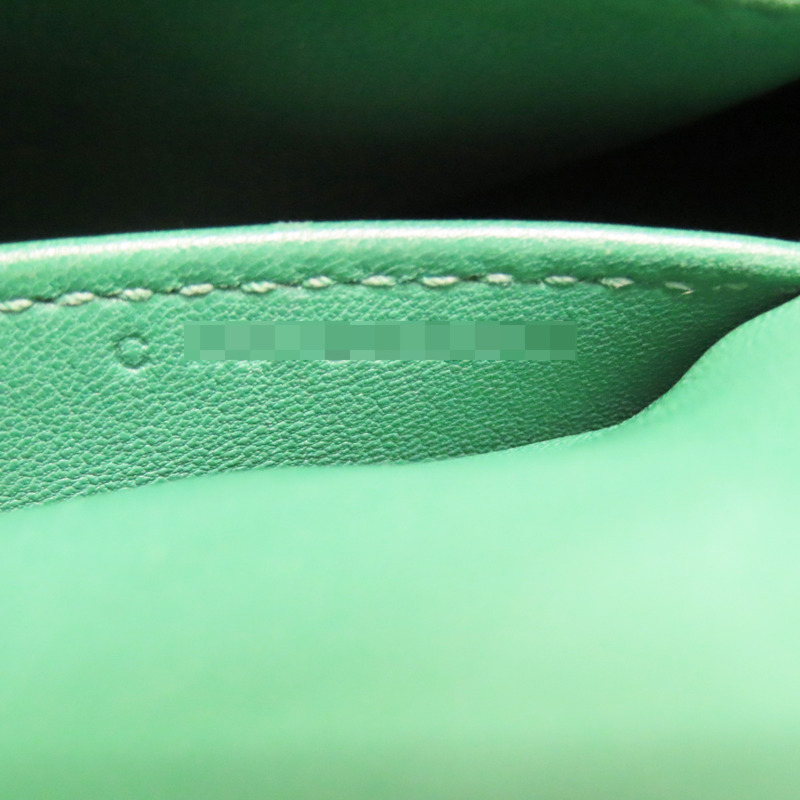 絲絨綠 Evercolor牛皮 Toolbox 20 兩用包 C刻【HERMES 愛馬仕】-7