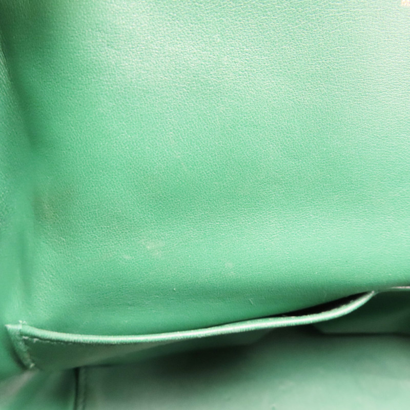 絲絨綠 Evercolor牛皮 Toolbox 20 兩用包 C刻【HERMES 愛馬仕】-14