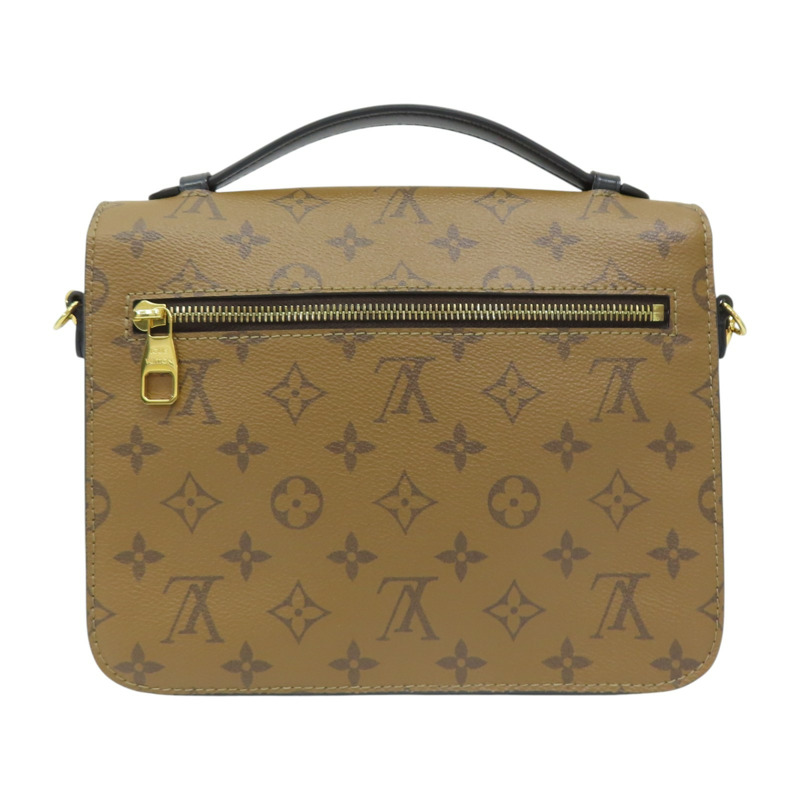棕色 原花帆布 Pochette Metis 肩背包 M44876【LOUIS VUITTON LV 路易威登】 M44876-1