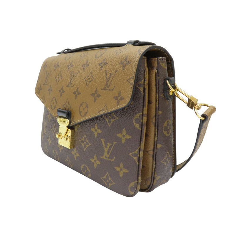 棕色 原花帆布 Pochette Metis 肩背包 M44876【LOUIS VUITTON LV 路易威登】 M44876-2