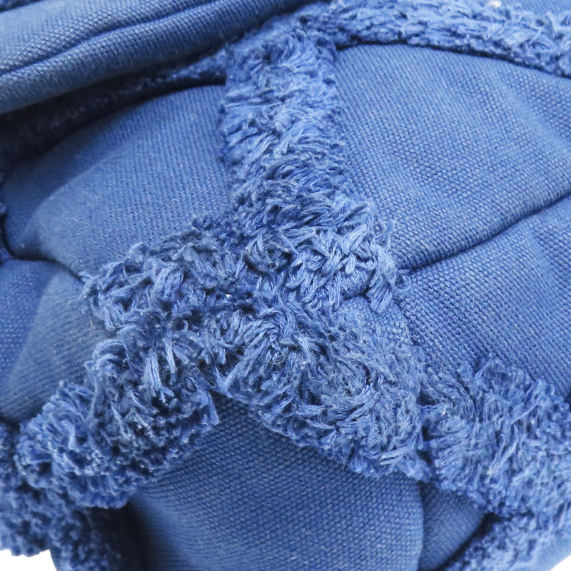 藍色 單寧布 19 36cm 鏈帶 肩背包【CHANEL 香奈兒】-9