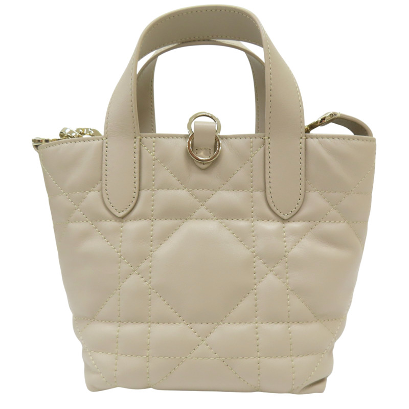 奶茶色 牛皮 Dior Toujours 小型 肩背包【Dior 迪奧】-1