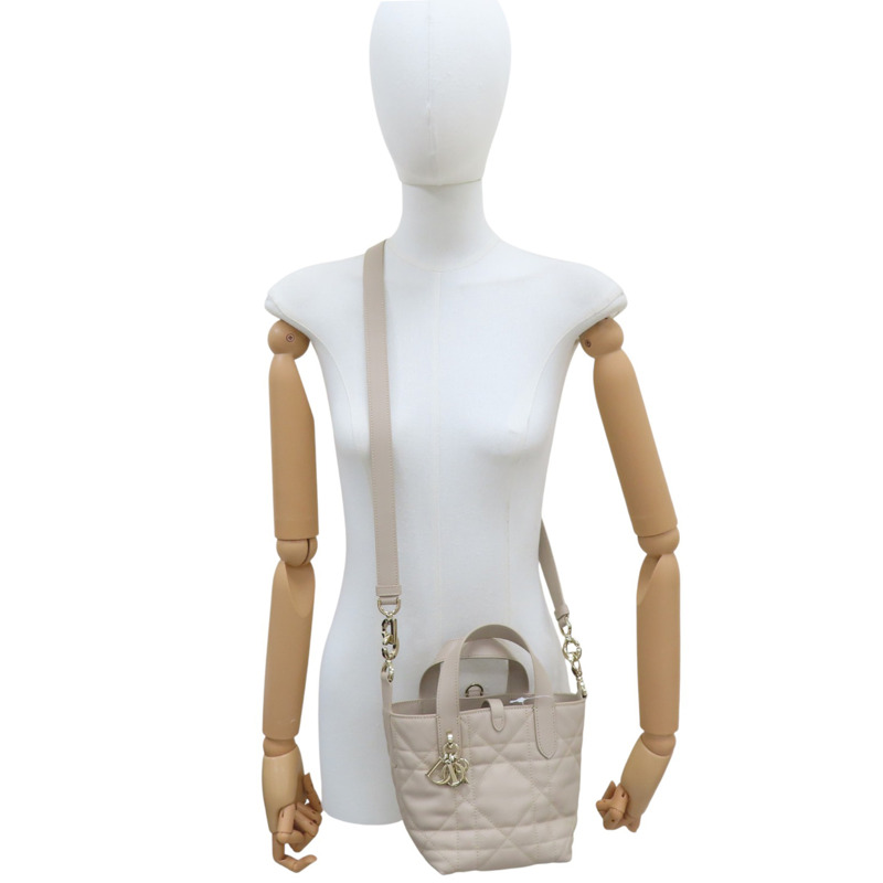 奶茶色 牛皮 Dior Toujours 小型 肩背包【Dior 迪奧】-8