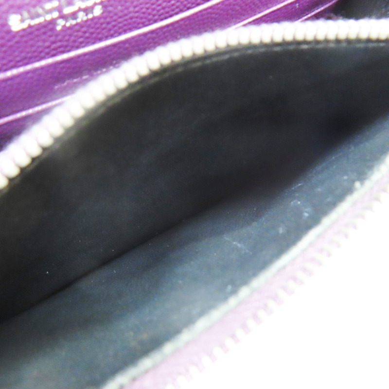 紫色 牛皮 WOC 鏈帶 肩背包【SAINT LAURENT 聖羅蘭】-5