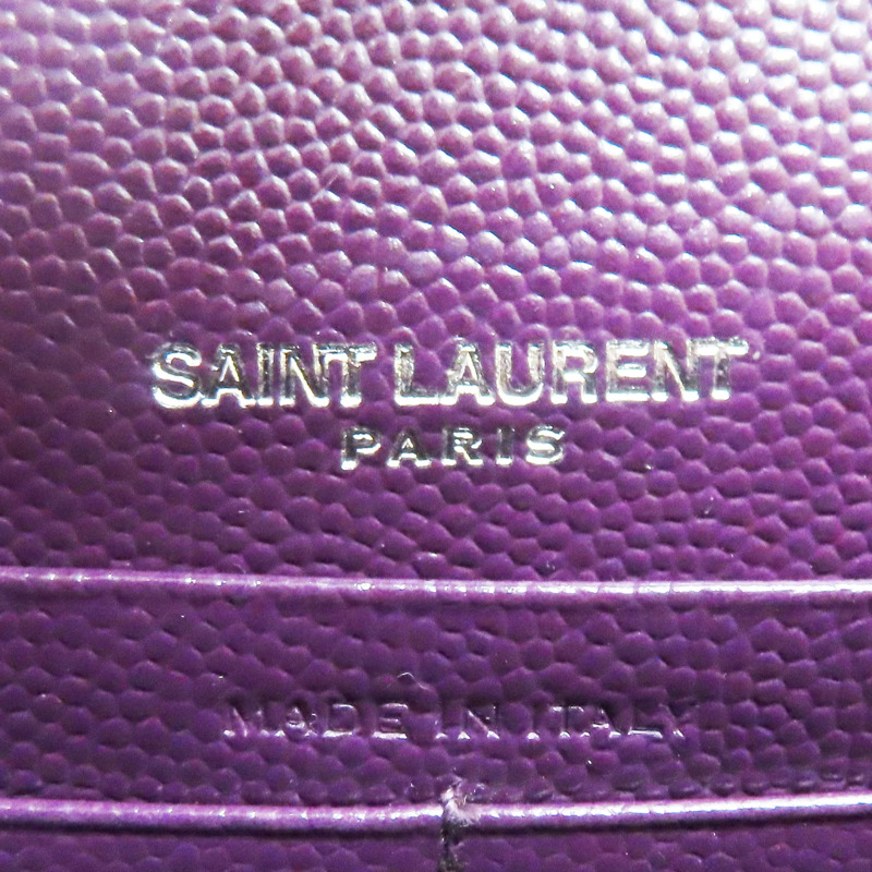 紫色 牛皮 WOC 鏈帶 肩背包【SAINT LAURENT 聖羅蘭】-6