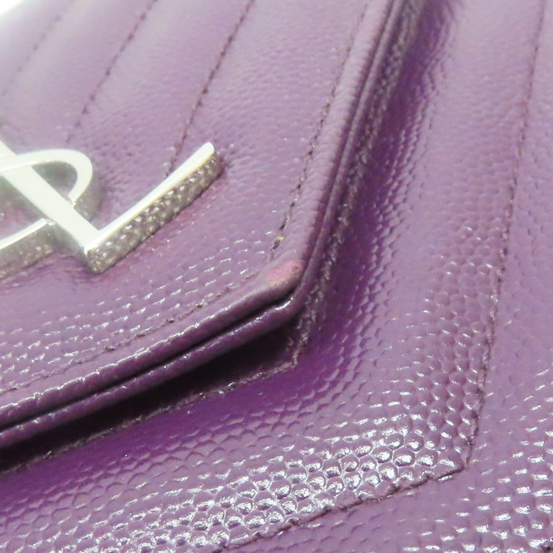 紫色 牛皮 WOC 鏈帶 肩背包【SAINT LAURENT 聖羅蘭】-13