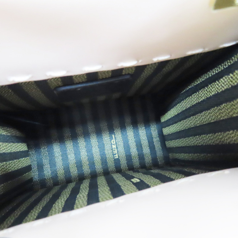 粉膚色 牛皮 肩背包【FENDI 芬迪】 8BS051-4