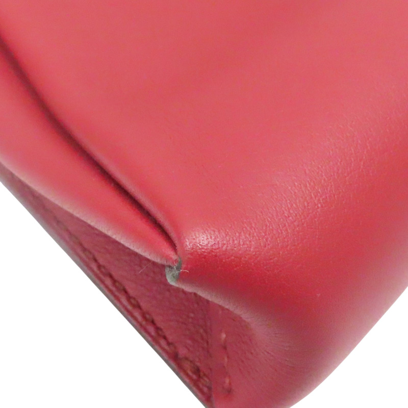 紅色 Swift牛皮 Tutti Frutti Ciutch 手提包 X刻【HERMES 愛馬仕】-8