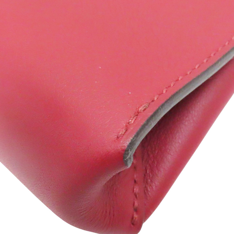 紅色 Swift牛皮 Tutti Frutti Ciutch 手提包 X刻【HERMES 愛馬仕】-11