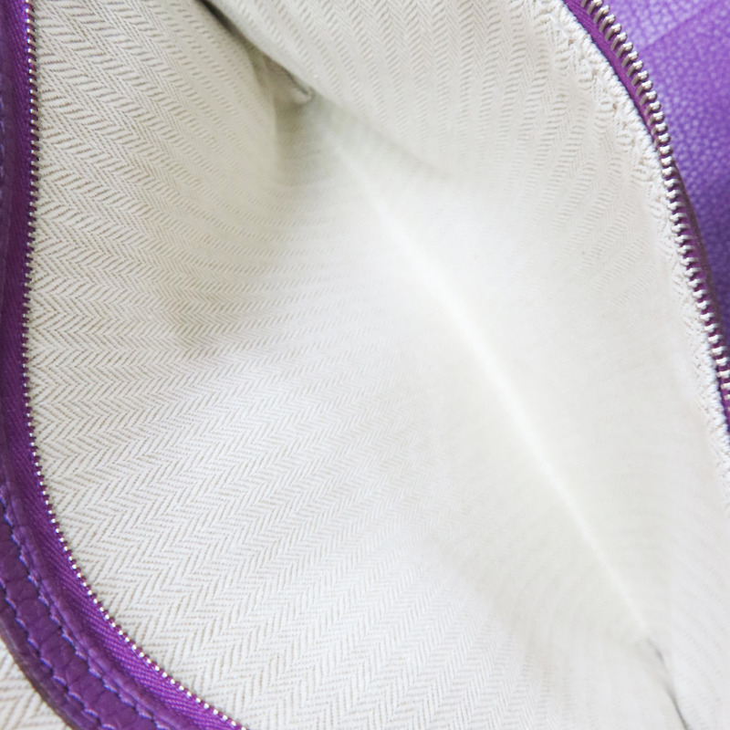 紫色 Negonda牛皮 Garden Party 36 手提包 口R刻【HERMES 愛馬仕】-5