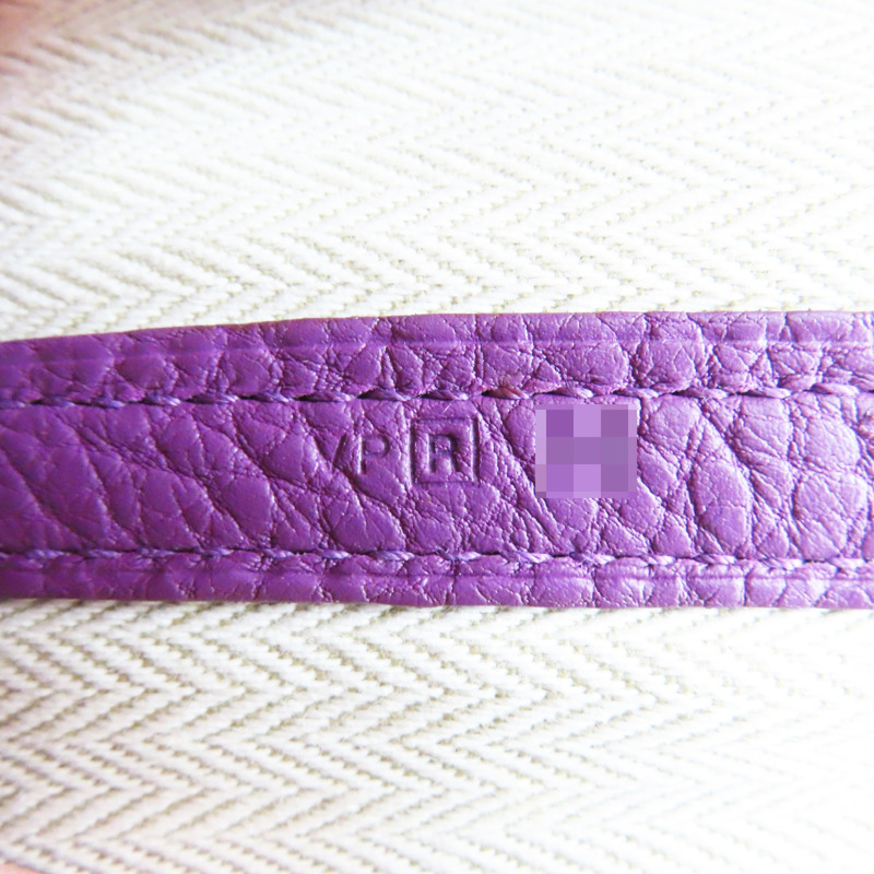 紫色 Negonda牛皮 Garden Party 36 手提包 口R刻【HERMES 愛馬仕】-7