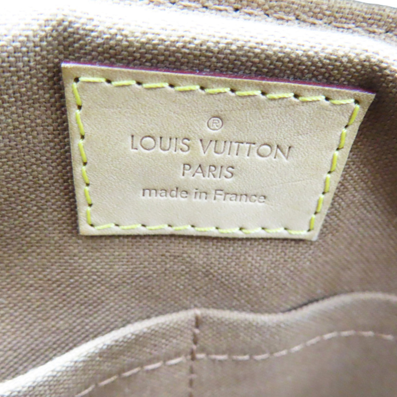 棕色 原花帆布 Palermo PM 兩用包【LOUIS VUITTON LV 路易威登】 M40145-5