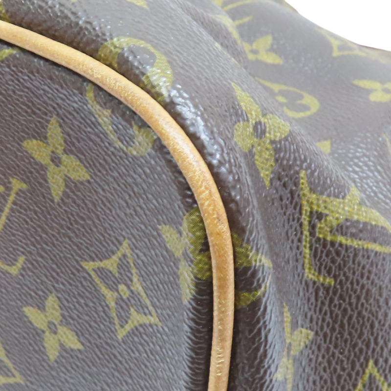 棕色 原花帆布 Palermo PM 兩用包【LOUIS VUITTON LV 路易威登】 M40145-10