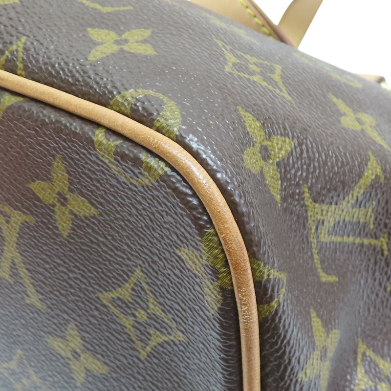 棕色 原花帆布 Palermo PM 兩用包【LOUIS VUITTON LV 路易威登】 M40145-12
