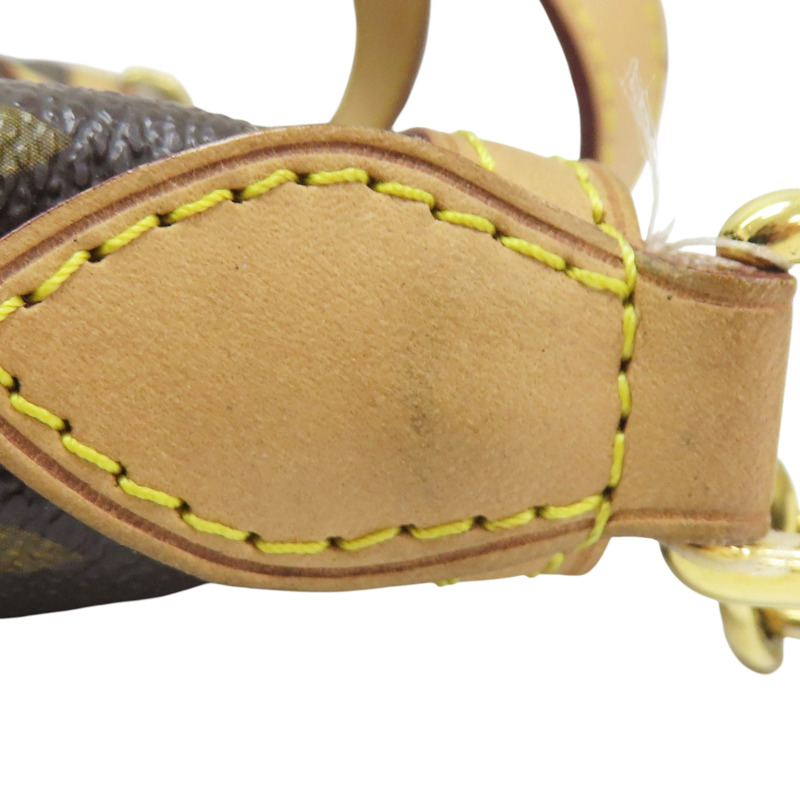 棕色 原花帆布 Palermo PM 兩用包【LOUIS VUITTON LV 路易威登】 M40145-13