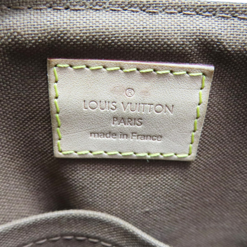 棕色 原花帆布 Palermo PM 兩用包【LOUIS VUITTON LV 路易威登】 M40145-5