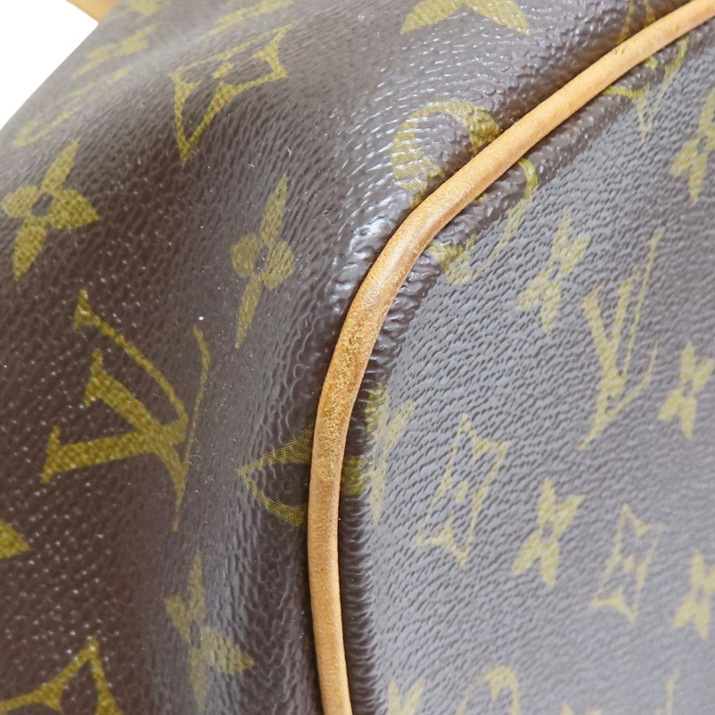 棕色 原花帆布 Palermo PM 兩用包【LOUIS VUITTON LV 路易威登】 M40145-9