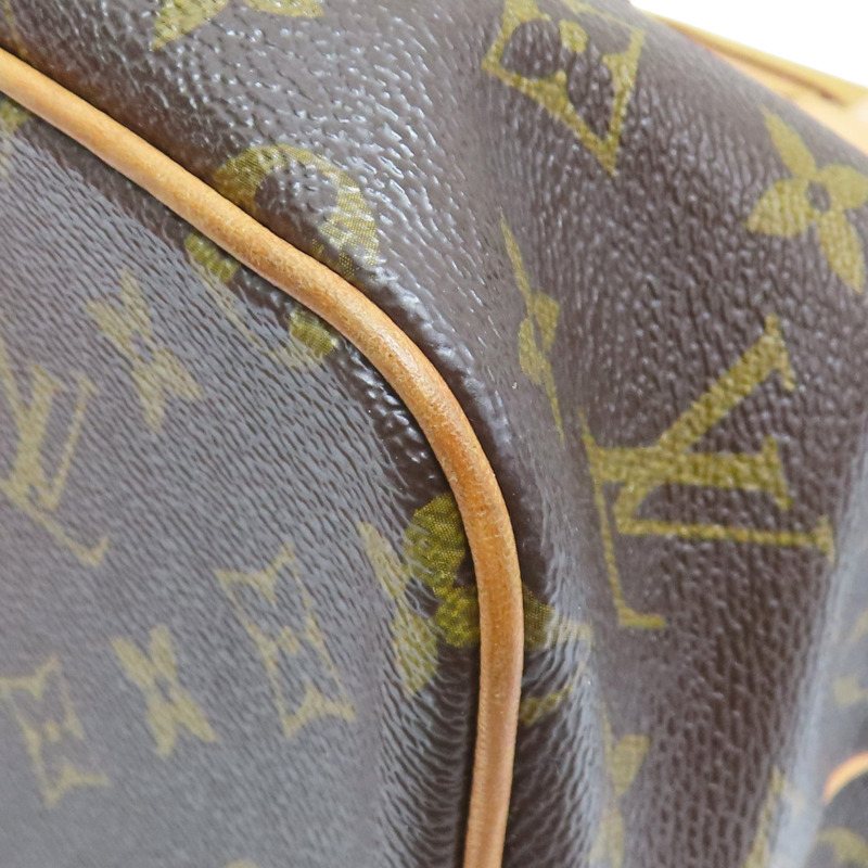 棕色 原花帆布 Palermo PM 兩用包【LOUIS VUITTON LV 路易威登】 M40145-10