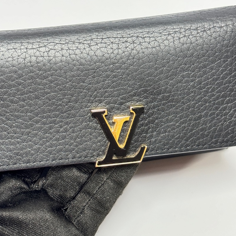 （極新全配🎁） LV M62157 最高級皮革款短夾 專櫃36000！-5